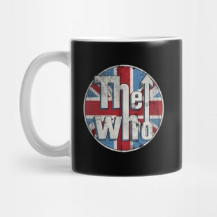 The Who Union Jack Circle Mug